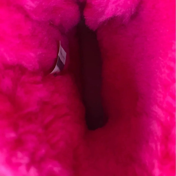 UGG Pink Ankle Boots with Bow - Picture 13 of 16